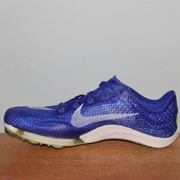 Nike Air Zoom Victory Track Spikes Racer Blue White Mens 9 - Picture 3 of 9